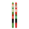 Set Of 2 Nutcracker Dinner Candles In Red & Green - From Source Lifestyle