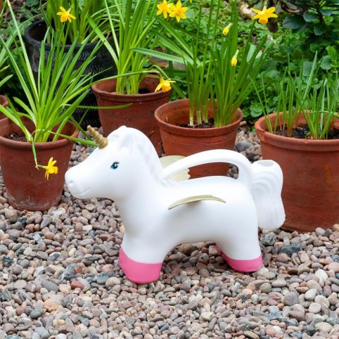 Unicorn Watering Can With Gold Wings - From Source Lifestyle UK