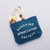 Blue With White Sunshine Appreciation Society Bag - From Source Lifestyle