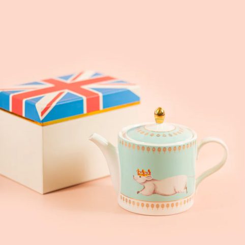 Yvonne Ellen Mouse Teapot With Gold Detailing - From Source Lifestyle UK