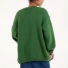 Edge To Edge Green Daisy Flower Cardigan - By Source Lifestyle