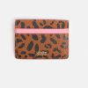 Leopard Print Coin Purse With Pink Trim - From Source Lifestyle UK