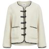 Object Pauline Teddy Jacket With Top Stitching - By Source Lifestyle UK