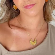 Gold Plated Coco Luna Willow Necklace - From Source Lifestyle UK