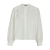 White Vila Cut-Out Detail Shirt - By Source Lifestyle UK