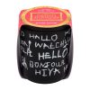 Hello Scented Wax Candle In A Black Pot - From Source Lifestyle UK