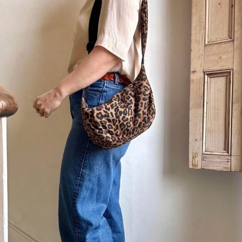 Small Sixton Leopard Print Sling Bag - From Source Lifestyle UK