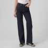 Vmtessa High Rise Jeans In Dark Denim - From Source Lifestyle UK