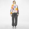 Recycled Polyester Pieces Colourful Check Jumper - From Source Lifestyle