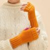 Orange & Pink Wrist Warmers - By Source Lifestyle UK