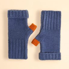 Blue & Orange Wrist Warmers - From Source Lifestyle UK