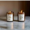 Set Of 2 Scented Lime & Pomegranate Candles & Matches Set - From Source Lifestyle