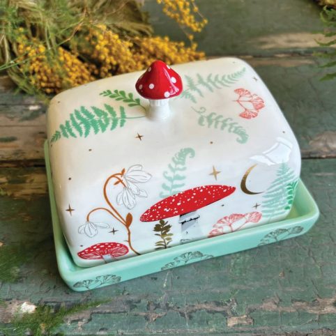 House Of Disaster Mushroom Butter Dish - From Source Lifestyle UK